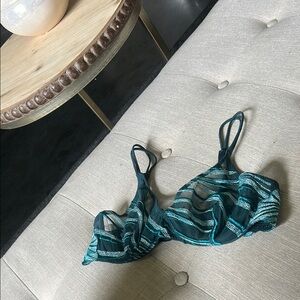 La Perla 2 Emerald Green Underwired Bra Size 34C